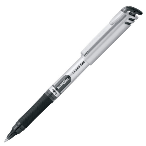 Gelinis rašiklis PENTEL ENERGEL BL17, 0,7 mm., juoda-Rašikliai-Rašymo priemonės