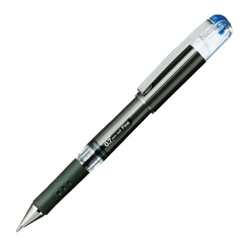 Rašiklis PENTEL HYBRID GEL GRIP DX, 0.7 mm., mėlyna-Rašikliai-Rašymo priemonės