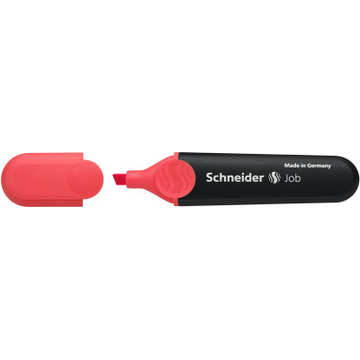 Teksto žymeklis SCHNEIDER JOB 1-5 mm, raudona sp.-Žymekliai-Rašymo priemonės