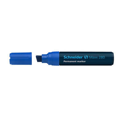 Permanentinis žymeklis SCHNEIDER MAXX 280, mėlyna-Žymekliai-Rašymo priemonės