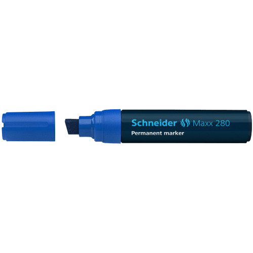 Permanentinis žymeklis SCHNEIDER MAXX 280, mėlyna-Žymekliai-Rašymo priemonės