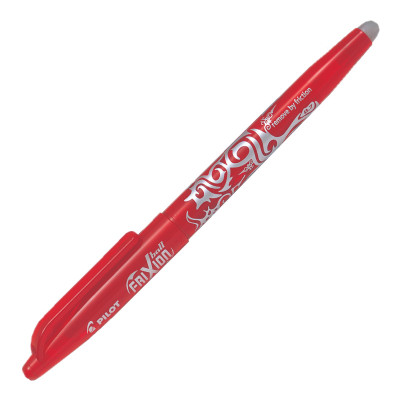 Trinamasis rašiklis PILOT FRIXION BALL, 0.7 mm, RAUDONA-Rašikliai-Rašymo priemonės
