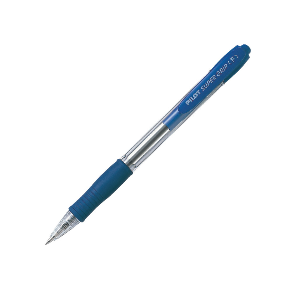 Rašiklis Pilot Super Grip, 0,7 mm, mėlyna-Tušinukai-Rašymo priemonės