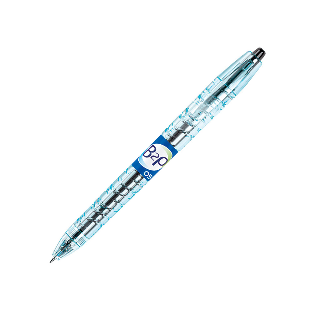 Gelinis rašiklis PILOT B2P, 0,5 mm, juodos sp. rašalas-Rašikliai-Rašymo priemonės