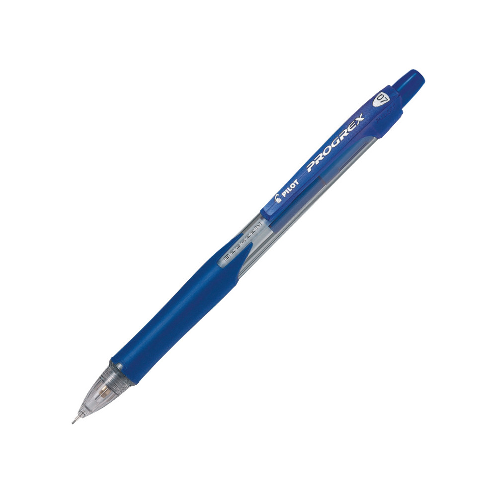 Automatinis pieštukas Pilot Progrex 0.7 mm HB, mėlynas korpusas-Pieštukai-Rašymo priemonės