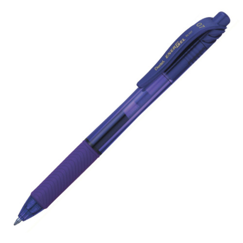 Gelinis rašiklis PENTEL ENERGELX, 0.7 mm., violetinė-Rašikliai-Rašymo priemonės