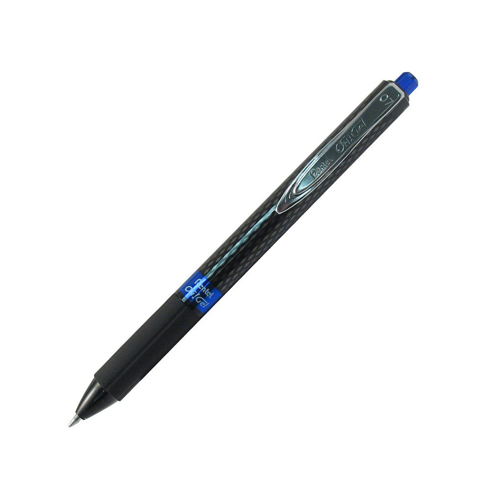 Automatinis gelinis rašiklis PENTEL OH!GEL, 0,7 mm., mėlyna-Rašikliai-Rašymo priemonės