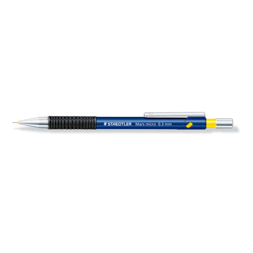 Automatinis pieštukas STAEDTLER MARS MICRO, mėlynas korpusas, 0.3 mm-Pieštukai-Rašymo priemonės