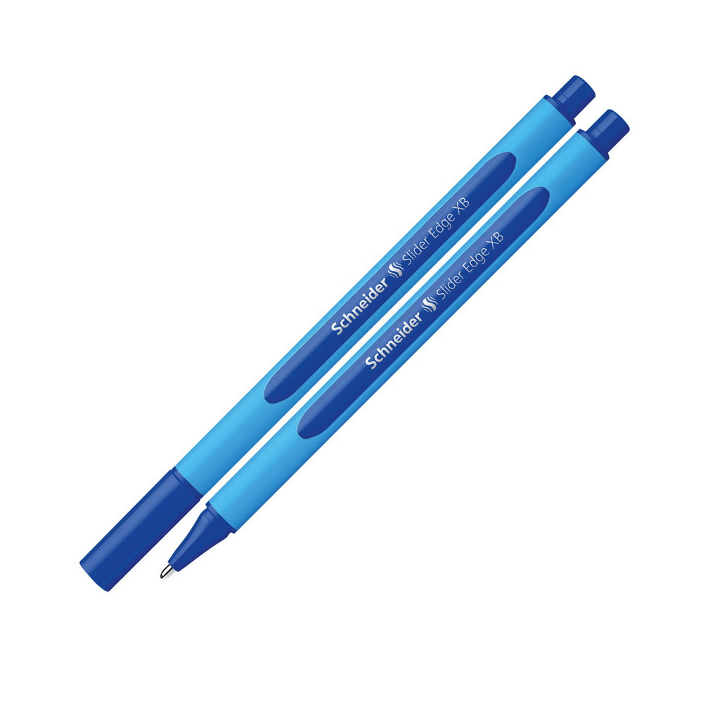 Rašiklis Schneider SLIDER EDGE XB mėlynas 1,4mm-Tušinukai-Rašymo priemonės