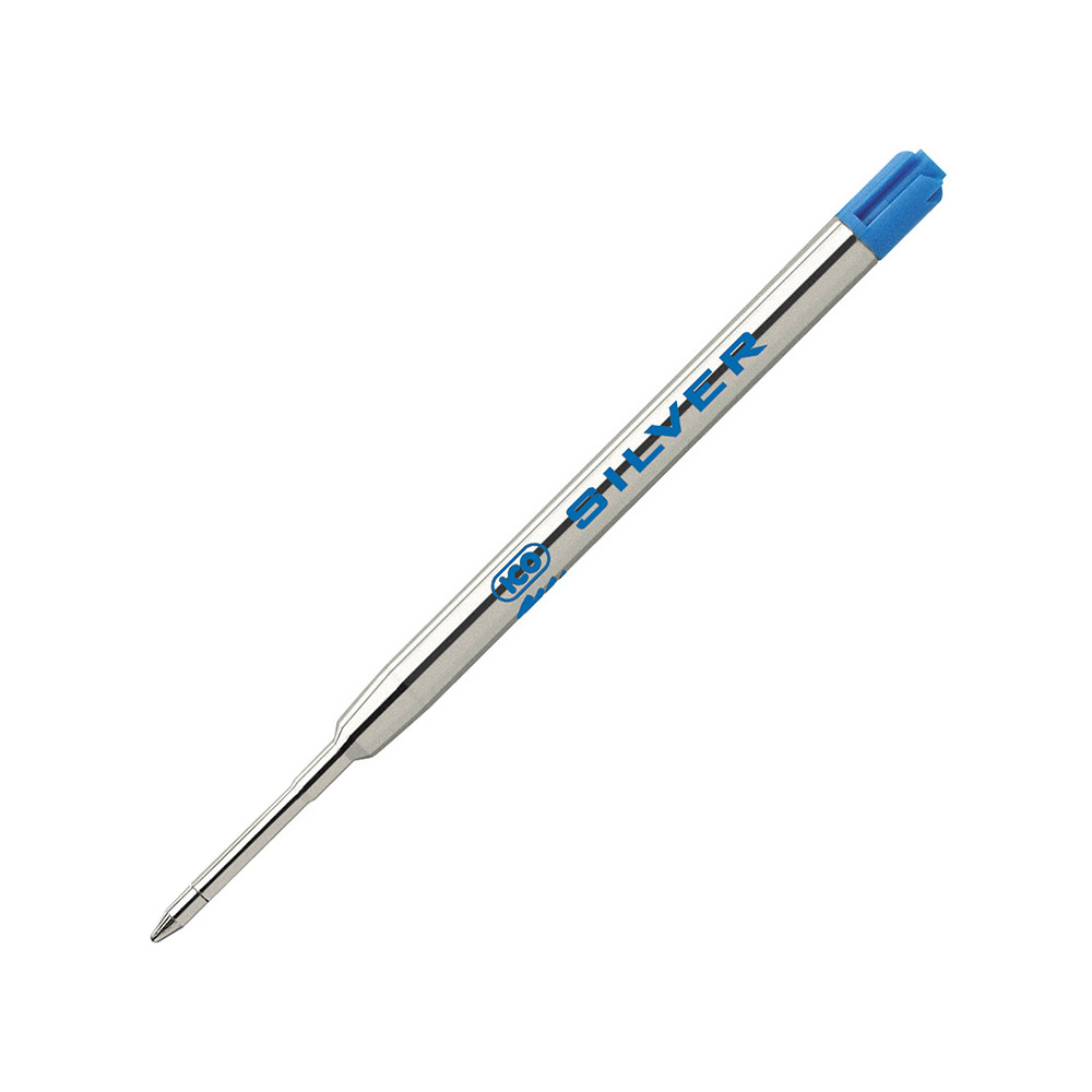 Šerdelė ICO SILVER, 0,8 mm., mėlyna-Šerdelės, rašalas, kapsulės-Rašymo priemonės