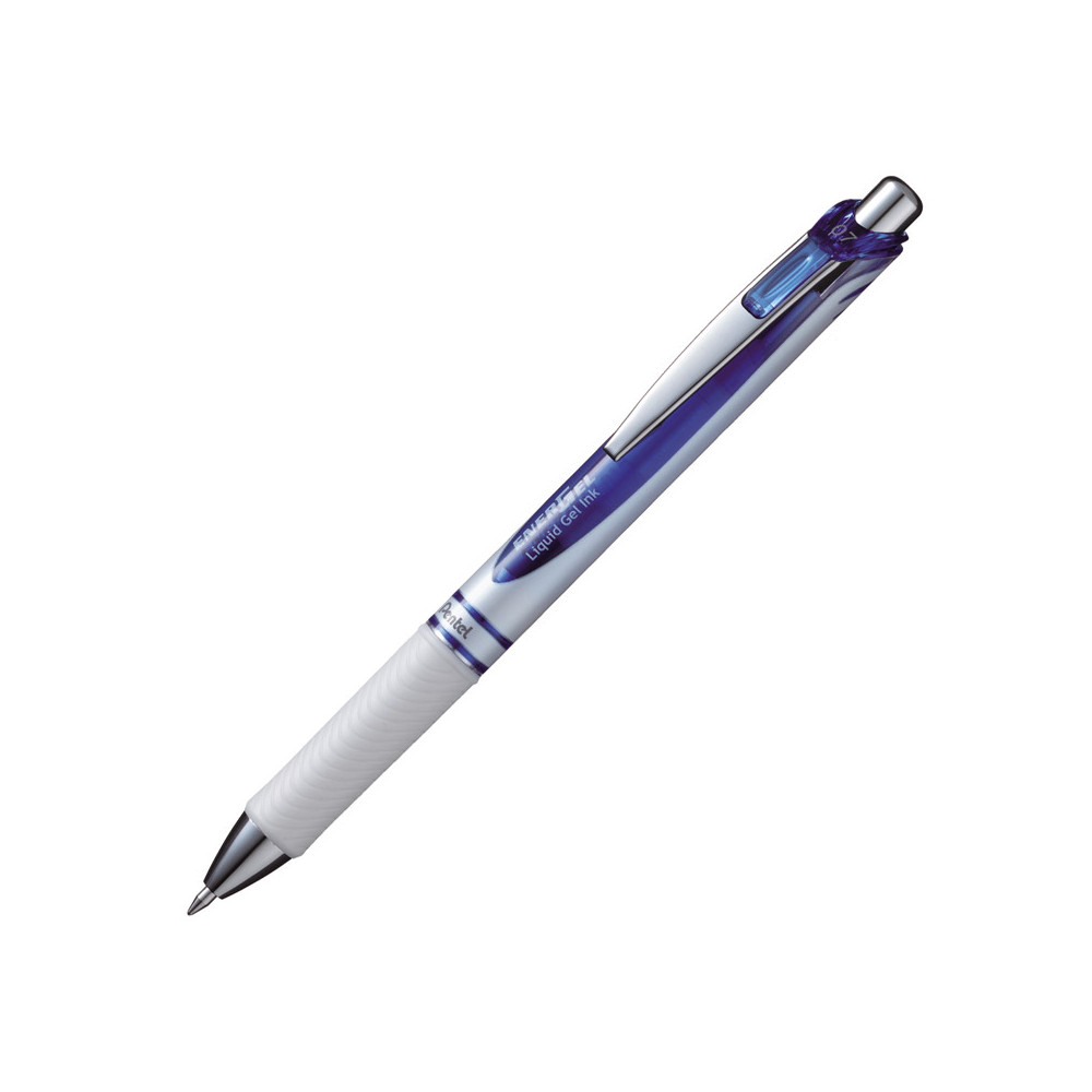 Automatinis rašiklis PENTEL ENERGEL PEARL WHITE 0.5 mm, mėlynos spalvos