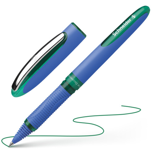 Rašiklis SCHNEIDER ONE HYBRID C 0.5mm, žalia-Rašikliai-Rašymo priemonės