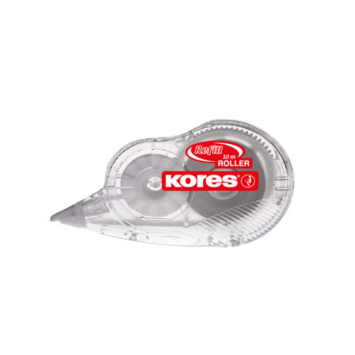 Korekcinė juostelė KORES Refill Roller, 4,2 mm x 10 m-Korekcinės juostelės-Korektūros reikmenys
