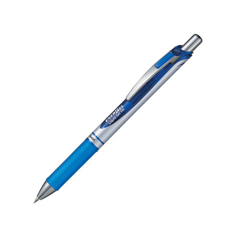 Automatinis gelinis rašiklis PENTEL ENERGEL BL77, 0.7 mm., tamsiai mėlyna-Rašikliai-Rašymo