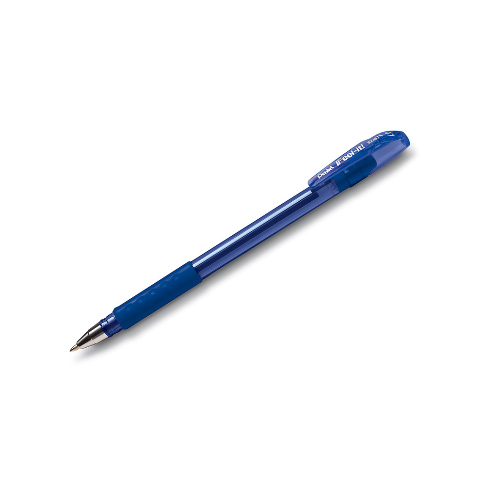 Tušinukas PENTEL IFeel-it! BX487 0.7mm, mėlynas rašalas-Tušinukai-Rašymo priemonės