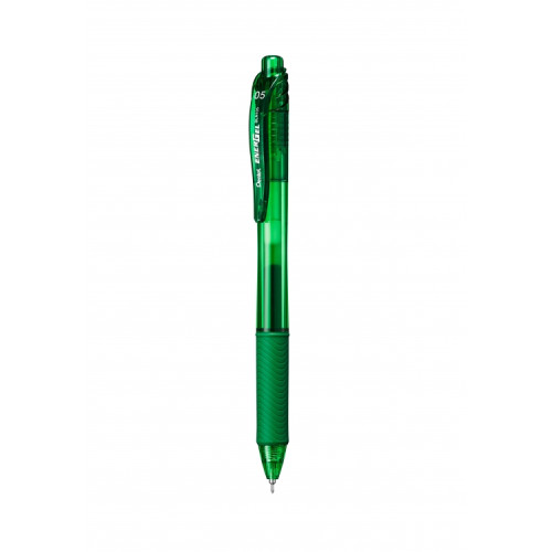 Automatinis rašiklis PENTEL ENERGELX BLN105, 0,5 mm, žalia-Rašikliai-Rašymo priemonės