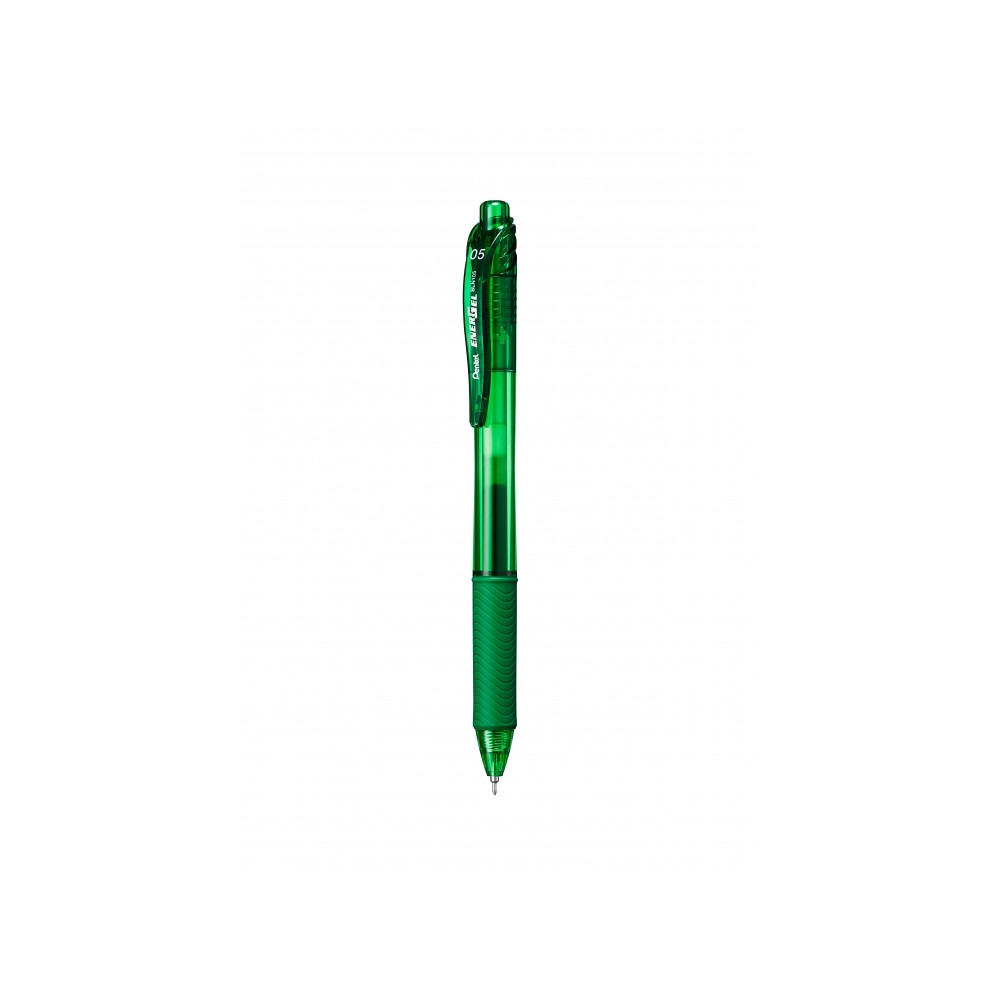 Automatinis rašiklis PENTEL ENERGELX BLN105, 0,5 mm, žalia-Rašikliai-Rašymo priemonės
