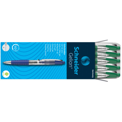 Automatinis rašiklis SCHNEIDER GELION 1, 0,7/0,4 mm, žalia-Rašikliai-Rašymo priemonės