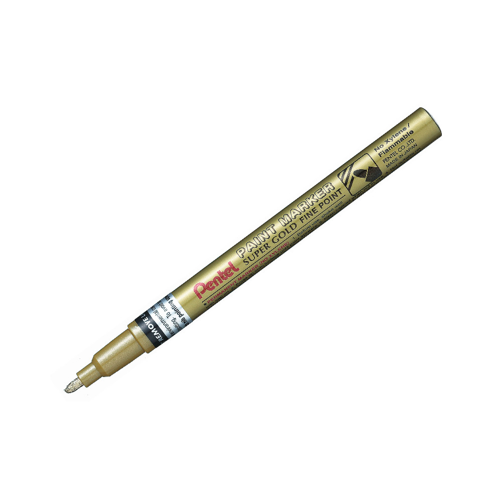 PENTEL Paint Marker žymeklis, 2,9 mm, auksinis-Žymekliai-Rašymo priemonės