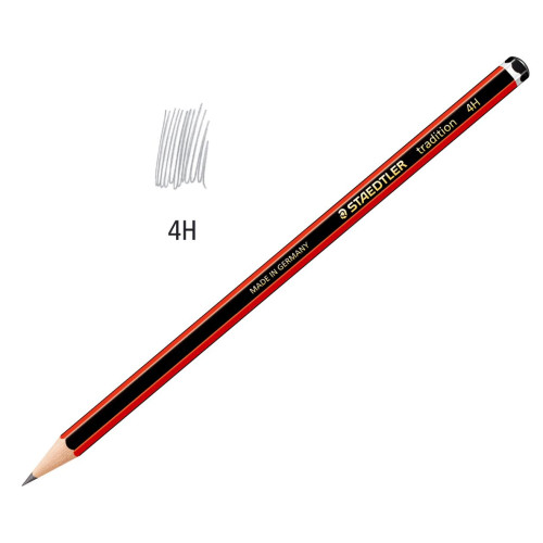 Pieštukas STAEDTLER TRADITION 4H-Pieštukai-Rašymo priemonės