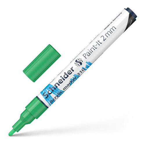 Akrilinis žymeklis SCHNEIDER Paint-it 310, 2 mm, žalios sp.-Žymekliai-Rašymo priemonės