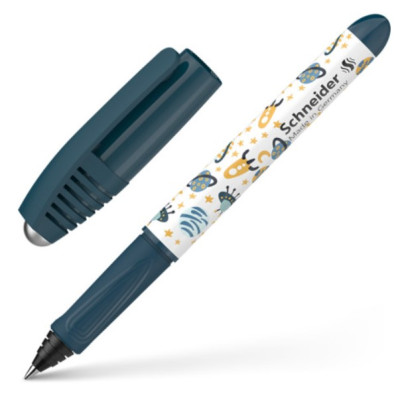 Rašiklis SCHNEIDER Zippi, plastikinis mėlynas korpusas, mėlynas rašalas-Rašikliai-Rašymo
