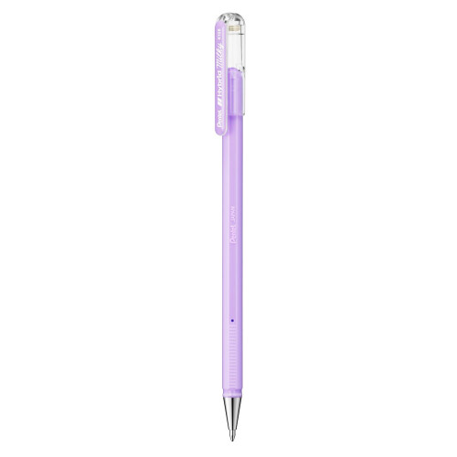 Gelinis rašiklis PENTEL Hybrid, violetinės sp.-Rašikliai-Rašymo priemonės