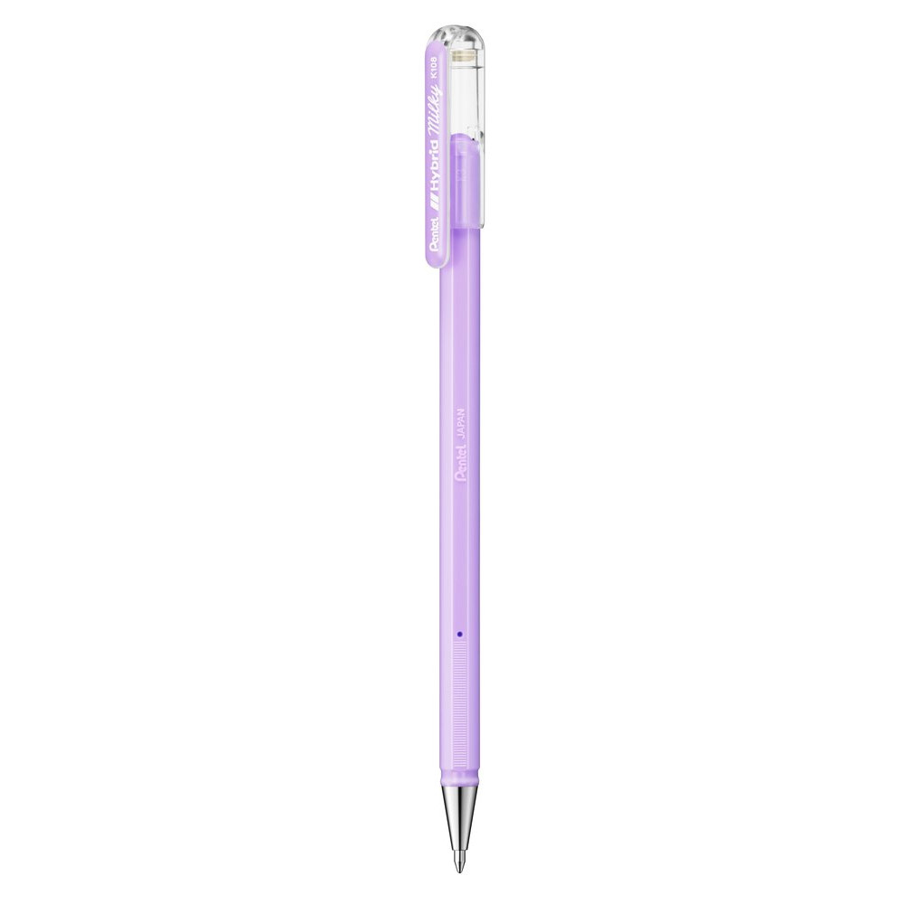 Gelinis rašiklis PENTEL Hybrid, violetinės sp.-Rašikliai-Rašymo priemonės