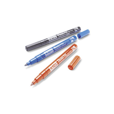 Permanentinis žymeklis Pentel Tool Pen N50S, 1mm, 4 pcs, įvairių spalvų-Žymekliai-Rašymo