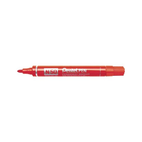 Permanent marker N50, 2.0 mm, red-Žymekliai-Rašymo priemonės
