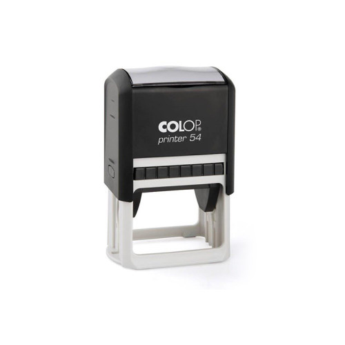 Antspaudas COLOP Printer 54 juodas su bespalve pagalvėle-Antspaudų korpusai-Antspaudai