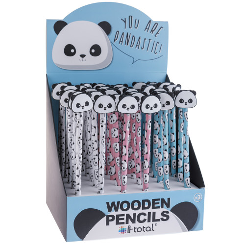 Pieštukas Itotal Panda, HB, su trintuku-Kita-Verslo dovanos