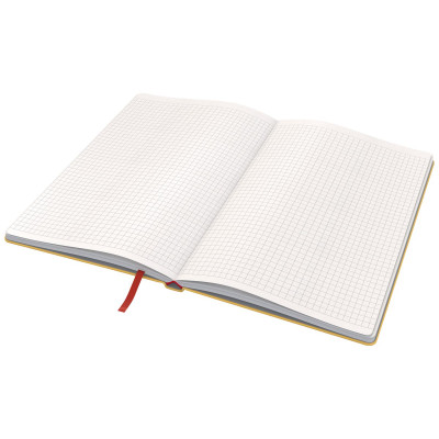 Užrašų knygelė LEITZ COSY A5, 80 lapų, langeliais, geltona-Užrašų knygelės-Piešimo popierius