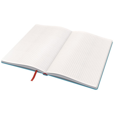 Užrašų knygelė LEITZ COSY A5, 80 lapų, langeliais, mėlyna-Užrašų knygelės-Piešimo popierius