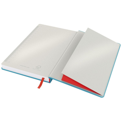 Užrašų knygelė LEITZ COSY A5, 80 lapų, langeliais, mėlyna-Užrašų knygelės-Piešimo popierius