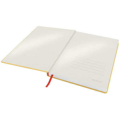 Užrašų knygelė LEITZ COSY B5, 80 lapų, langeliais, geltona-Užrašų knygelės-Piešimo popierius