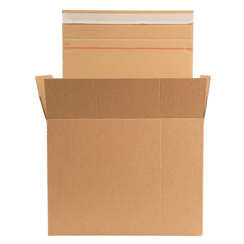 Pakavimo dėžė su lipnia juostele, 200x110x90 mm-Vokai siuntiniams, dėžės-Pakavimo priemonės