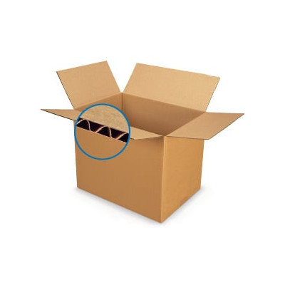 Stačiakampio formos dėžė, 150x150x150 mm-Vokai siuntiniams, dėžės-Pakavimo priemonės
