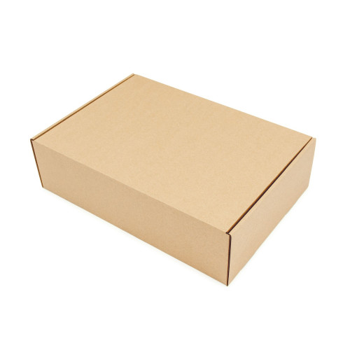 Dovanų dėžutė, ruda, A4-Dėžutės su langeliu-Dovanų dėžės