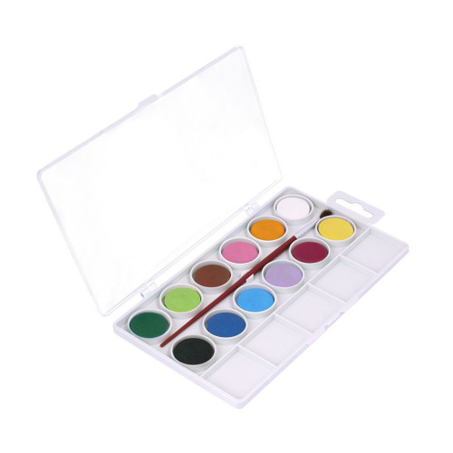 Akvareliniai dažai JOVI, 12 spalvų rinkinys-Dažai-Piešimo priemonės