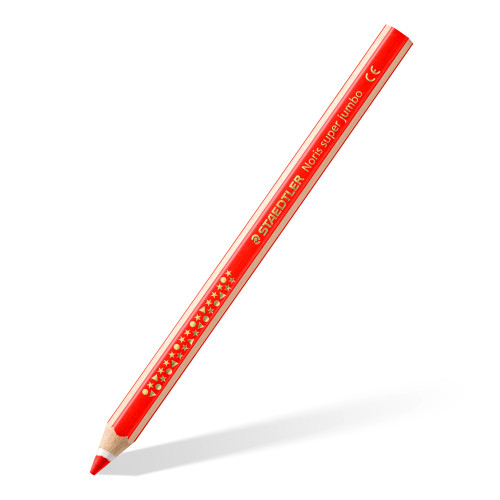 Didžiuliai spalvoti pieštukai STAEDTLER SUPER JUMBO NORIS CLUB 129, 6 spalvos-Spalvoti