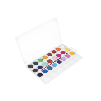 Akvareliniai dažai JOVI, 24 spalvų rinkinys-Dažai-Piešimo priemonės