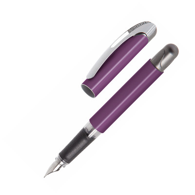 Rinkinys, plunksnakotis ir rašiklis, ONLINE, Colour Line, violetinės sp.-Plunksnakočiai-Rašymo