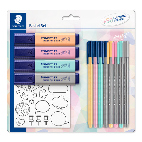 Rinkinys STAEDTLER Pastel blisteryje-Spalvoti pieštukai-Piešimo priemonės
