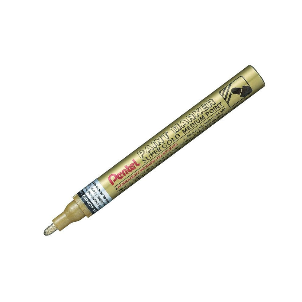 PENTEL Paint Marker žymeklis, 4,6 mm, auksinis-Žymekliai-Rašymo priemonės