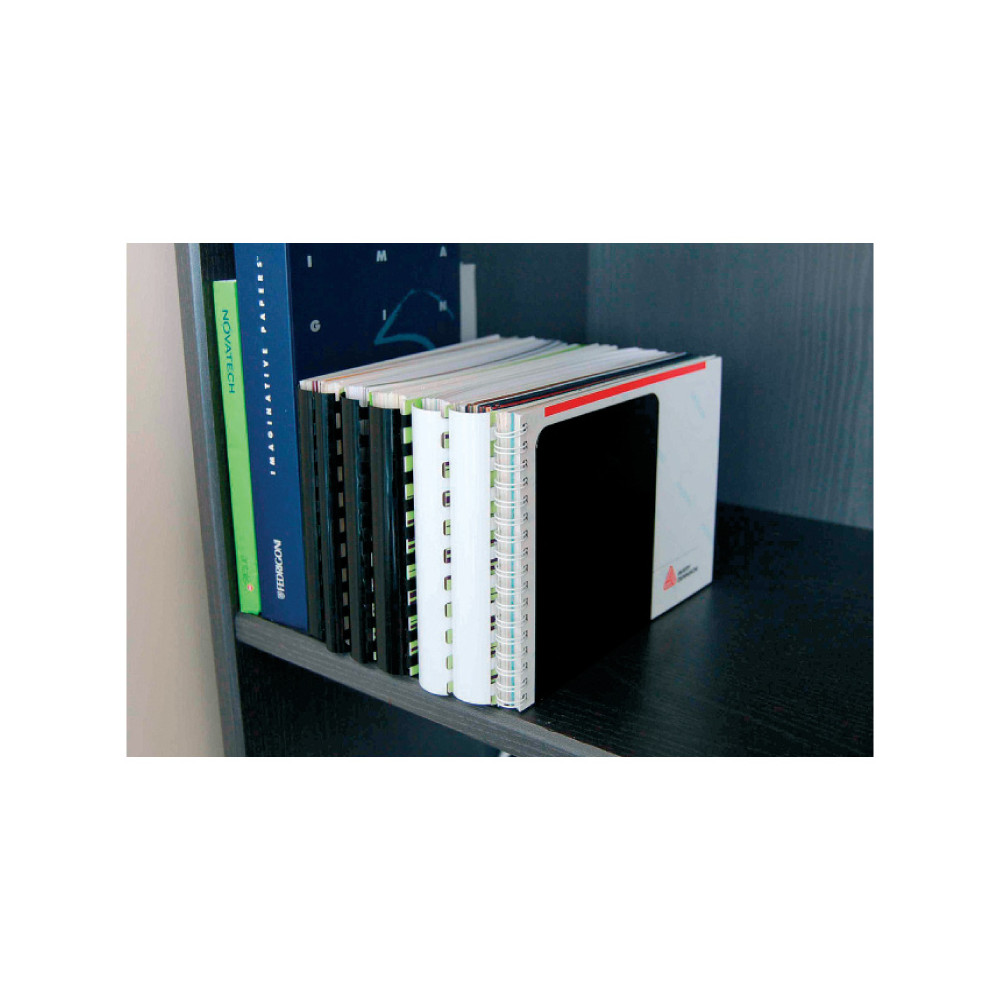 Atrama knygoms ALCO, 240 x 140 x 130 mm, juoda-Reklaminiai stovai, rėmeliai-Fotorėmeliai