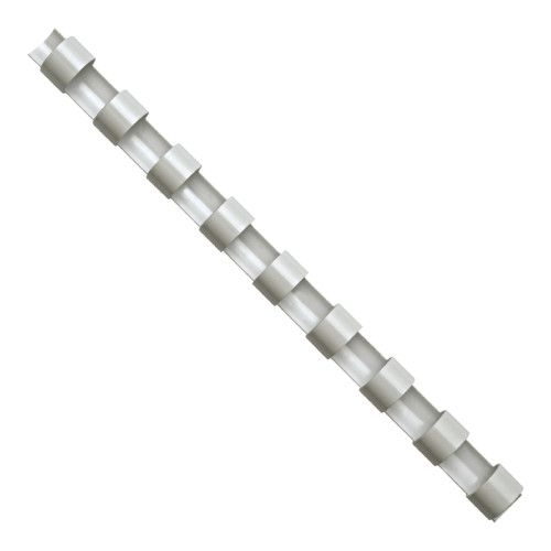 Plastikinė įrišimo spiralė FELLOWES, 8mm, balta, 100vnt-Įrišimo spiralės