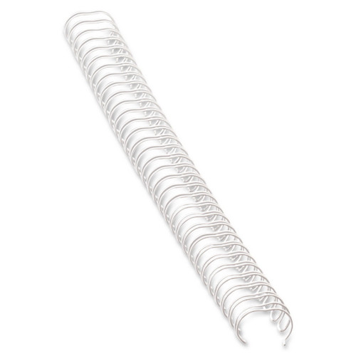 Metalinė įrišimo spiralė, 6 mm, Balta (dėž.-100 vnt.)-Įrišimo spiralės, viršeliai-Laminavimo