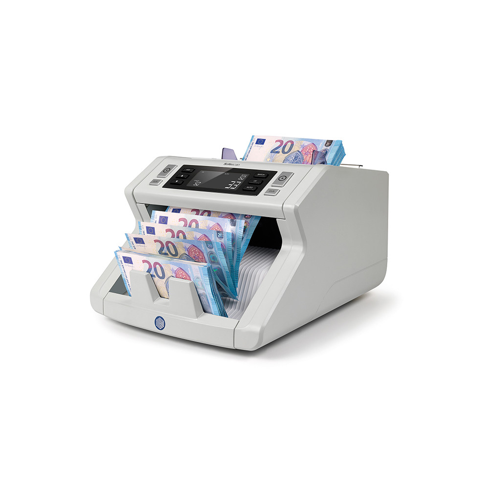 Automatinis pinigų skaičiavimo ir tikrinimo aparatas UV SAFESCAN 2210, pilka-Pinigų