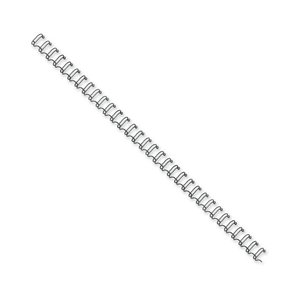 Metalinės spiralės FELLOWES 3:1 10mm, Juoda, 100vnt-Įrišimo spiralės, viršeliai-Laminavimo